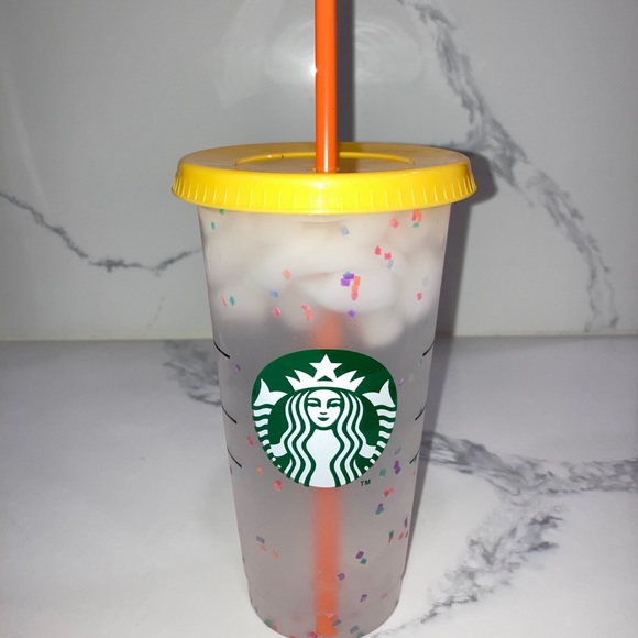 Starbucks Other - Starbucks Color Changing Confetti Cup